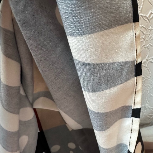 Commense- Cut Out Sleeveless Black,White, Orange Abstract Maxi Dress (XL)‼️NWT‼️ - Picture 8 of 16